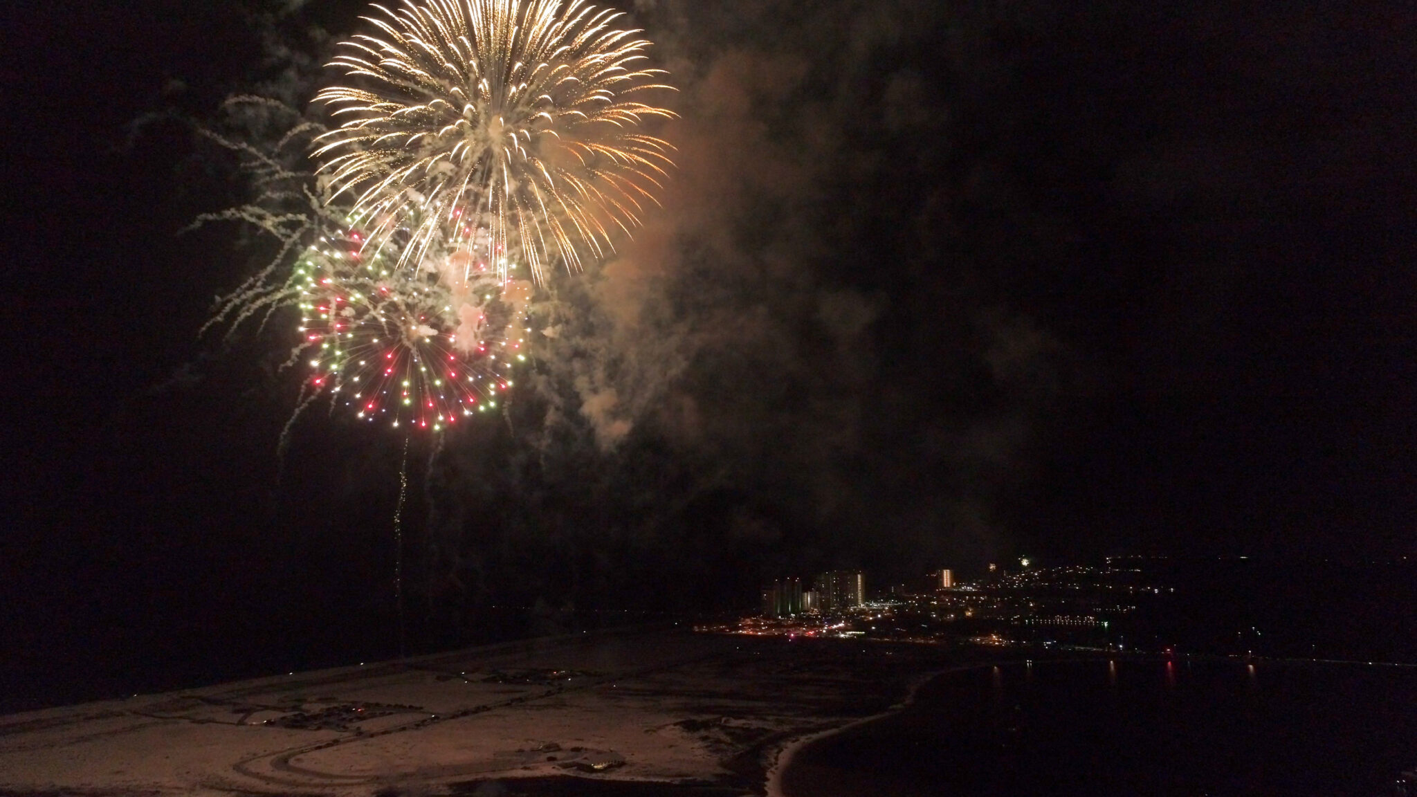 4th of July Fireworks at Navarre Beach Navarre Beach
